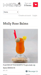 Mobile Screenshot of mollyrosebalms.com